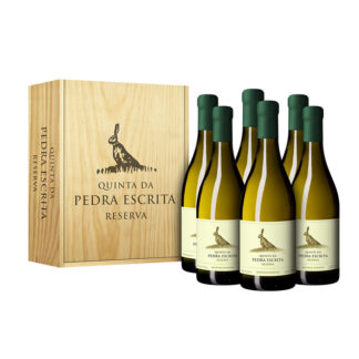 Conjunto Vinho Quinta da Pedra Escrita Branco - Reserva - 6 Garrafas