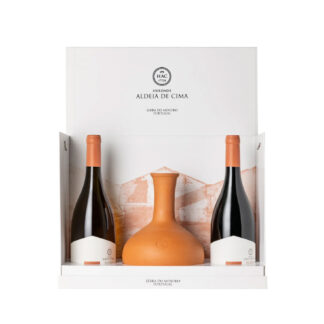 Conjunto Vinho Herdade Aldeia de Cima Tinto - Reserva - 2 garrafas + Decanter