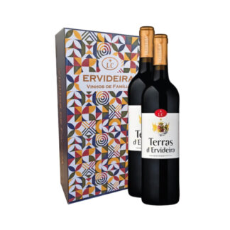 Conjunto Vinho Terras D'Ervideira Tinto - 2 garrafas