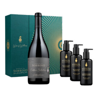 Conjunto Herdade do Sobroso Tinto - Cellar Alforcheiro + Gel de Banho + Shampo + Creme