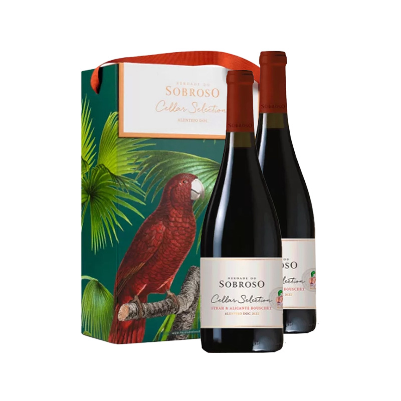Conjunto Vinho Herdade do Sobroso Tinto - Cellar Selection - 2 garrafas