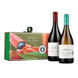 Conjunto Vinho Herdade do Sobroso Tinto e Branco – Cellar Selection – 2 garrafas