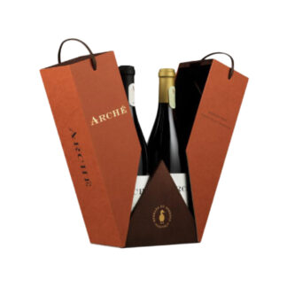 Conjunto Vinho Archê Tinto e Branco - 2 garrafas