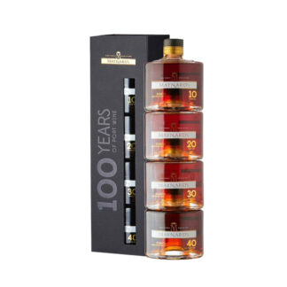 Conjunto Maynard's Book 100 Wears of Port Wine - 4 Garrafas 200ML (10, 20, 30 e 40 anos)