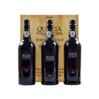 Conjunto Vinho Porto Gaivosa - Vintage (2016/2017/2018) 3 Garrafas