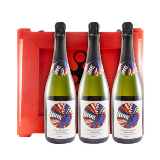 Conjunto Espumante Quanta Terra Bruto – Reserva Joana Vasconcelos – 3 garrafas