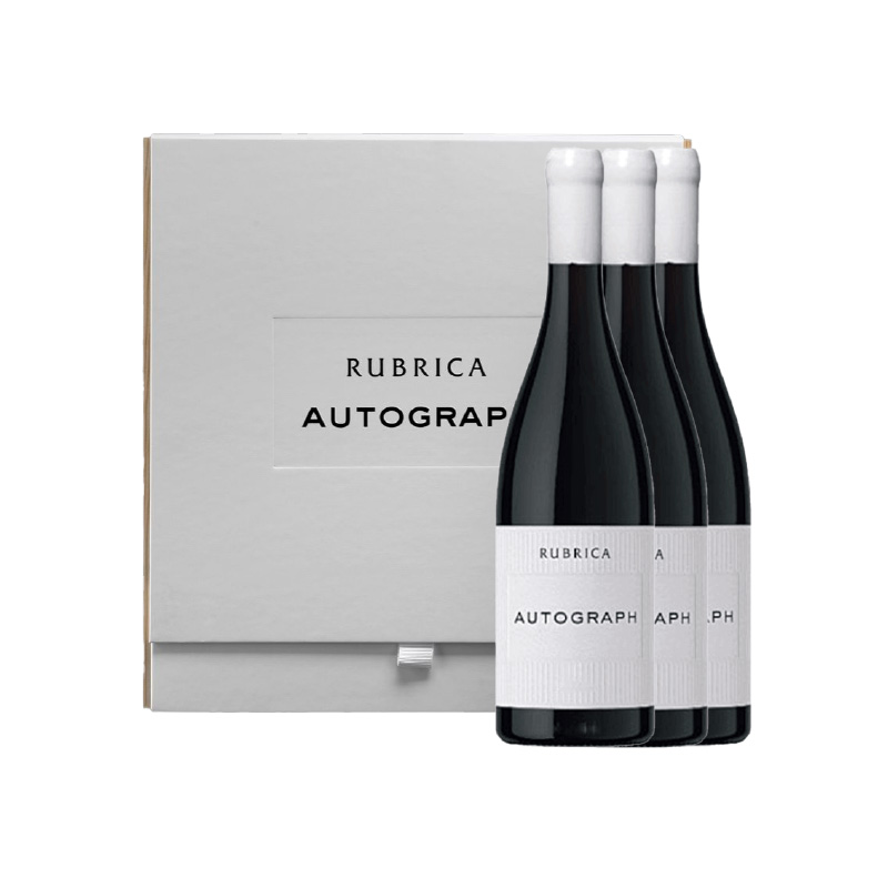 Conjunto Vinho Rubrica Autograph Tinto - 3 garrafas