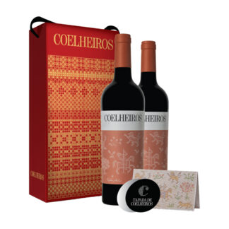 Conjunto Vinho Tinto Tapada dos Coelheiros - 2 Garrafas + Drop stop + Postal