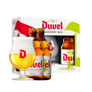 Conjunto Cerveja Duvel - 2 Garrafas 33cl + Copo