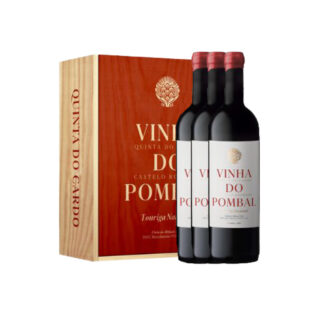 Conjunto Vinho Quinta do Cardo Tinto - Vinha do Pombal - 3 garrafas