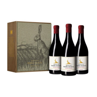 Conjunto Vinho Quinta da Pedra Escrita Tinto - Grande Reserva - 3 Garrafas