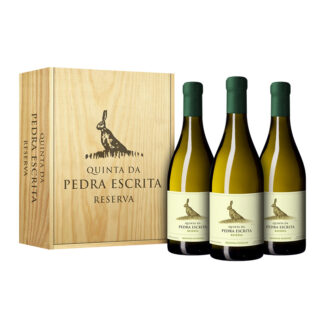 Conjunto Vinho Quinta da Pedra Escrita Branco - Reserva - 6 Garrafas