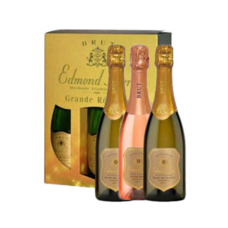 Conjunto Espumante Edmond Thery - 3 garrafas (2 Brancos e 1 Rosé)