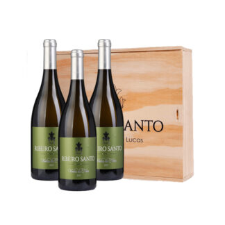 Conjunto Vinho Ribeiro Santo Branco - Vinha da Neve - 3 garrafas