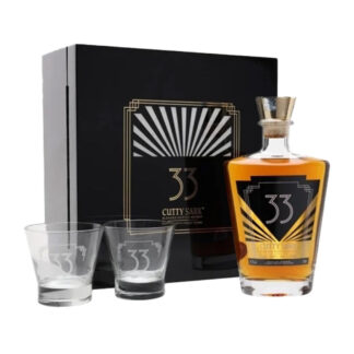 Conjunto Whisky Cutty Sark - 33 Anos Art Deco 70cl