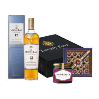 Cabaz 10 - Whisky The Macallan (Triple Cask - 12 anos) + Compota + Caixa de Chocolates