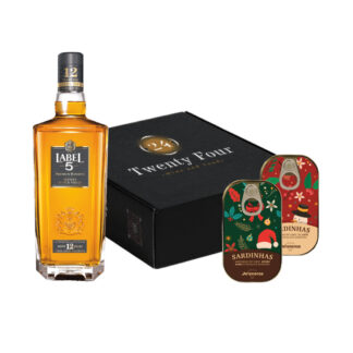 Cabaz 4 - Whisky Label 5 (12 Anos) + Sardinhas de Chocolate