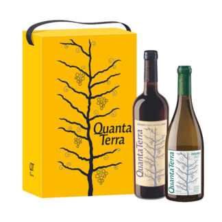 Conjunto Vinho Quanta Terra - Grande Reserva Tinto e Branco - 2 garrafas