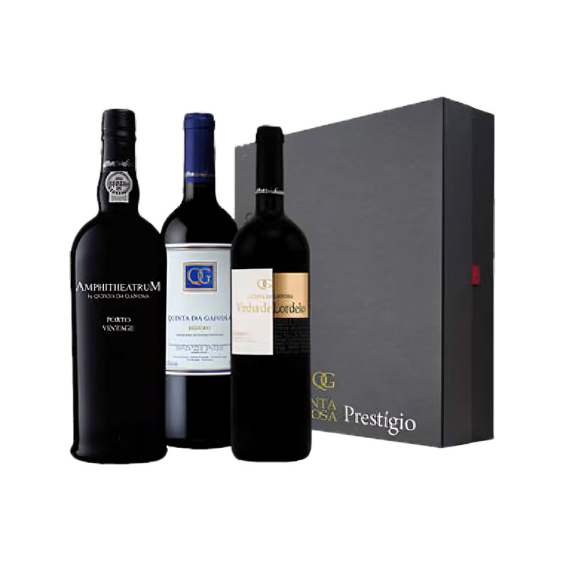 Conjunto Vinho Gaivosa Prestígio Tinto e Porto - Gaivosa, Lordelo e Amphiteatrum - 3 garrafas - Image 2