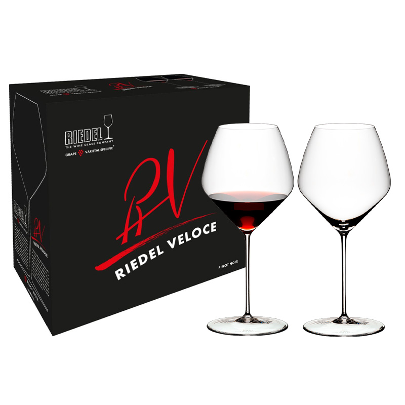 Pack Riedel - Veloce Pinot Noir - 2 Copos