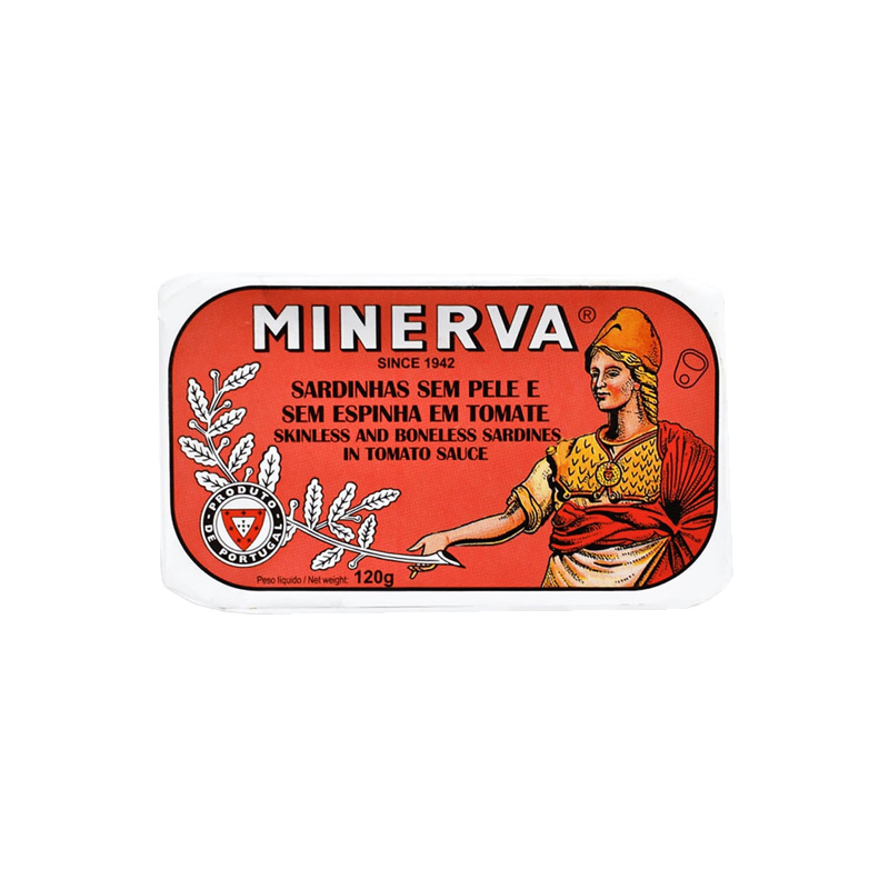 Minerva – Sardinha sen Pele e sem Espinha em Tomate – 120g