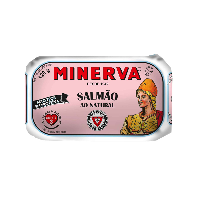 Minerva – Salmão ao Natural – 120g