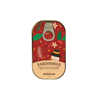 Lata Sardinhas de Chocolate Negro – 40gr
