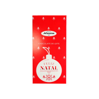 Tablete de Chocolate Natal – Chocolate ao Leite – 100g