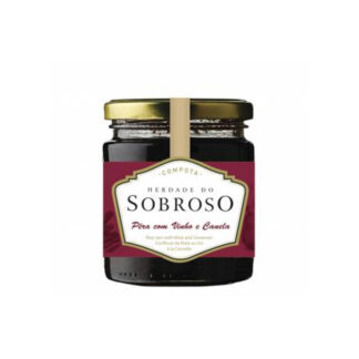 Compota Herdade do Sobroso – Pêra com Vinho e Canela – 280gr