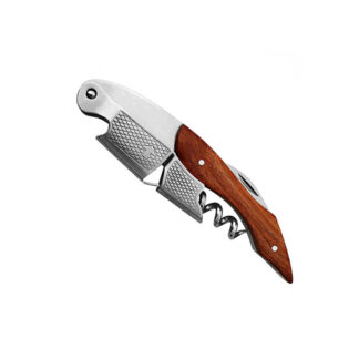 Saca Rolha com Cabo de Madeira – 2 Tempos