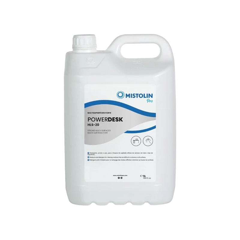 Mistolin Pro Powerdesk HLS-20 - Multisuperfícies Forte - 5L