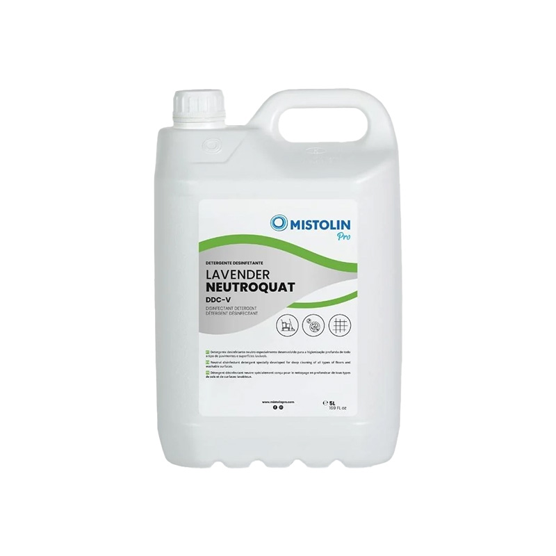 Mistolin Pro Neutroquat Lavanda DDC-V - Detergente Higienizante - 5L