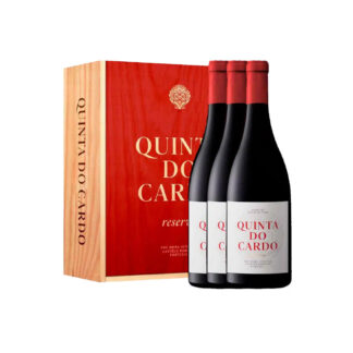 Conjunto Vinho Tinto Quinta do Cardo - Reserva - 3 Garrafas 75cl