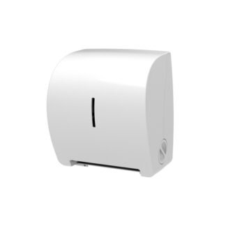 Dispensador de Papel Autocorte - ABS branco (1 un.)