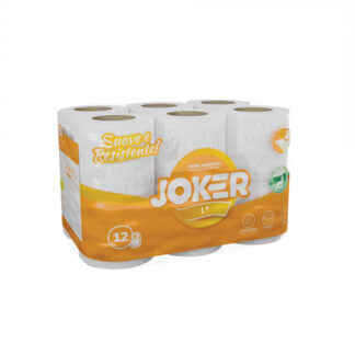 Papel Higiénico Joker – 2 folhas L+ (108 rolos)