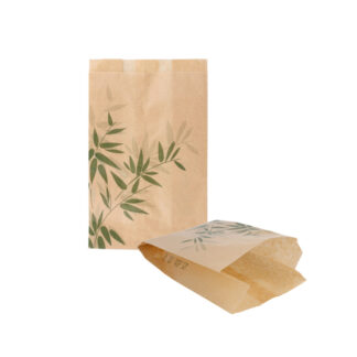 Papel Anti-Gordura Hamburguer – Kraft com Impressos 12,7x18cm (500 un.)