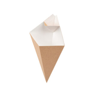 Cone com Pestana 250g - 16x27cm Cartão Ondulado (200 un.)