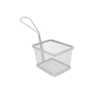 Mini Fritadeira – 10×7,8x7cm Aço Cromado (1 un.)