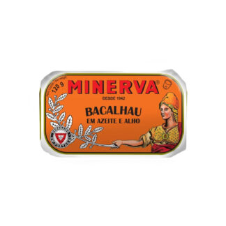 Minerva - Bacalhau em Azeite e Alho - 120g