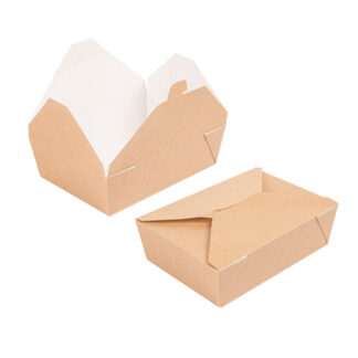 Caixa para Microondas Retangular 1980ml - 19.6x14x6.2cm Cartão Ondulado (50 un.)