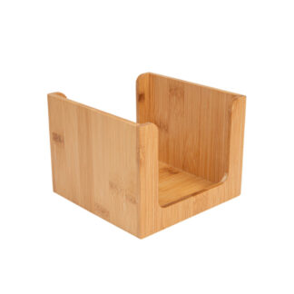 Porta-Guardanapos Bambú - 13x13x10cm (1 un.)
