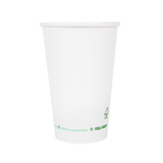 Copo de Cartolina –  660ml Branco (50 un.)