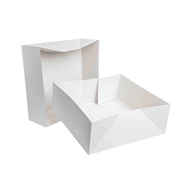 Caixa Cartão para Bolo – 28x28x10cm Branca (50 un.)