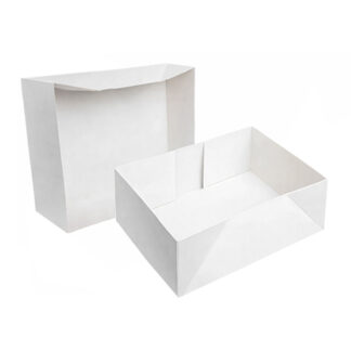 Caixa Cartão para Bolo – 41x31x11cm Branca (50 un.)