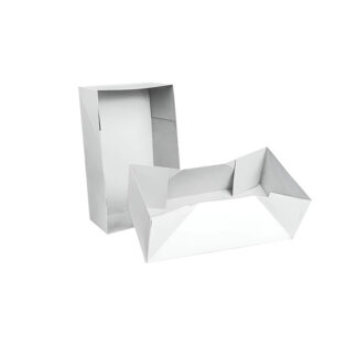 Caixa Cartão para Bolo – 19x12x6cm Branca (200 un.)