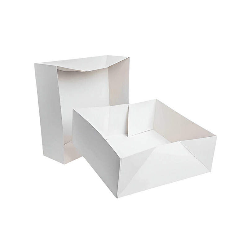 Caixa Cartão para Bolo – 20x20x9cm Branca (50 un.)