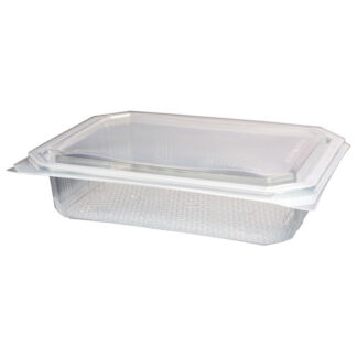 Forma Mani Retangular 5500ml – Plástico Transparente (40 un.)