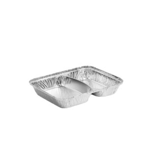 Embalagem de Alumínio Retangular – com Divisória 810ml (125 un.)