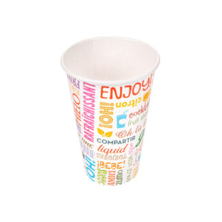 Copo de Cartolina - com Impressos 360ml (100 un.)