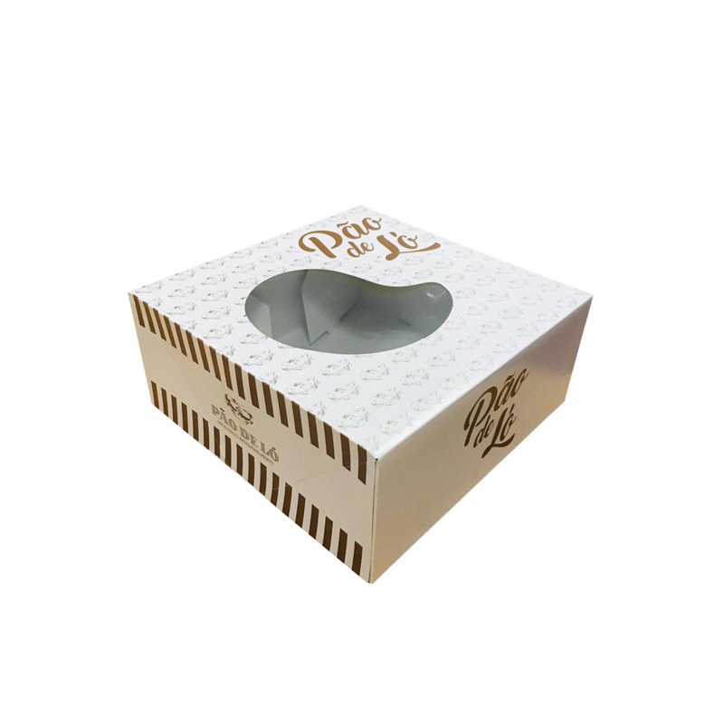 Caixa Pão de Ló - 31x31x12cm com Impressos (50 un.)